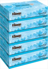 【まとめ買い-10点セット】クリネックスティシュー　アクアヴェール　５箱パック 【 日本製紙クレシア 】 【 ティッシュ 】