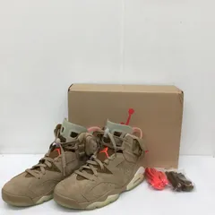 NIKE ナイキ スニーカー DH0690-200 Travis Scott × Nike Air Jordan 6 British Khaki
