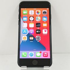 iPhoneSE 第2世代 64GB au ブラック 送料無料 本体 c13881