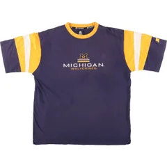 古着 スターター Starter MICHIGAN ミシガン州大学 カレッジTシャツ メンズL/eaa461689のサムネイル
