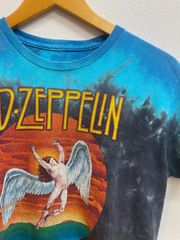 古着 Tシャツ led zeppelin レッドツェッペリン ダイダイ柄 バンT