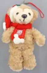 【中古】ストラップ(キャラクター) ダッフィー(2008 クリスマス) ぬいぐるみストラップ 「東京ディズニーリゾート 25thアニバーサリー」 東京ディズニーシー限定