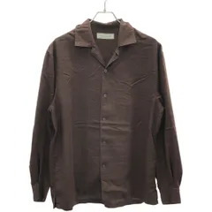 UNIVERSAL PRODUCTS ユニバーサルプロダクツ 24AW オープンカラーシャツ 243-60302 バーガンディ 2のサムネイル