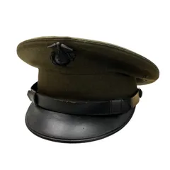 ブラック版 マッカーサー アメリカ軍将校用制帽
