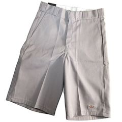 【30】新品 Dickies ディッキーズ 13’’  LOOSE FIT WORK SHORT ルーズフィット ワーク ショーツ ショートパンツ ハーフパンツ シルバーグレー