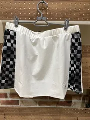 ダンロップテニスウェア　ｽｶｰﾄ　DAK-2482W　ホワイト　2XO