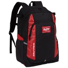 ローリングス ジュニア用バックパック ブラック×レッド EBP15F01