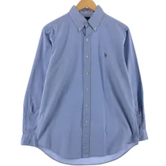 古着 ラルフローレン Ralph Lauren CLASSIC FIT 長袖 ボタンダウンシャツ メンズL相当/eaa526808