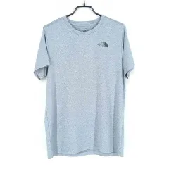 THE NORTH FACE(ザノースフェイス) ジュニア メランジ クーリングショートスリーブ ブルーグレー 160 ( HU39517 )