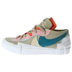 NIKE (ナイキ) ×Sacai ×KAWS BLAZER LOW DM7901-200 サカイ カウズ ブレーザー ローカットスニーカー ベージュ US9/27.0cm