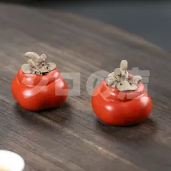 台湾製 柿型の置物 台湾製 柿型の置物