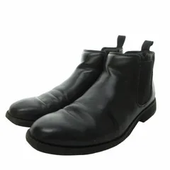 リーガル REGAL Walker チェルシーブーツ サイドゴアブーツ ショートブーツ GORE-TEX レザー 黒 ブラック 25.5cm 0508