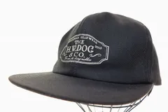THE H.W.DOG&CO. TRUCKER CAP BLACK 38 D-00004 ザ エイチ ダブリュー ドッグ アンド コー トラッカー キャップ ブラック 帽子 【ブランド古着ベクトル】【中古】▲250715