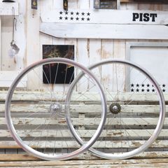 【FUN 700C Narrow, High polish】ハイポリッシュ 前後セット アルミ ピストバイク シングルスピード クロスバイク ロードバイク オーダーメイド自転車