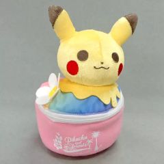 [중고] 가방 (캐릭터) 피카츄 면도 아이스 파우치 [이치 반 쿠지 Pikachu and Friends ~ HAPPY BEACH TIME ~] D 상