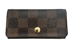 LOUIS VUITTON ルイヴィトン N62631 ダミエ ミュルティクレ4 4連 キーケース 鍵入れ レディース メンズ