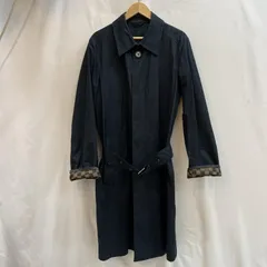 ルイヴィトン ステンカラーコート ダミエ カシミヤライナー ネイビー 50 ルイヴィトン ステンカラーコート ダミエ カシミヤライナー