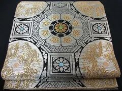 平和屋本店□極上 龍村平蔵製 奈良裂金襴 本袋帯 逸品s516 - メルカリ 