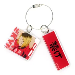 【中古】キーホルダー 孤爪研磨 「ハイキュー!! 全国遠征ポップアップストア トレーディングアクリル2連キーホルダー」
