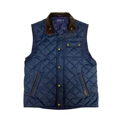 ♪11215 POLO RALPH LAUREN コーデュロイ ダウンベスト Mサイズのサムネイル