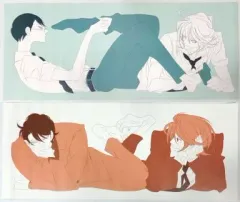 【中古】ポスター（アニメ） ポスターセット(2枚組) 佐条＆草壁/原＆ソラノ 「中村明日美子原画展 卒業式」 限定グッズ