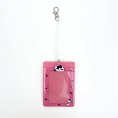 スヌーピー フォトパスケース レッド 定期入れ 推し活 SNOOPY