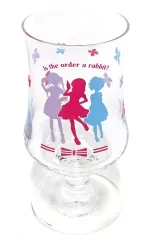 【中古】グラス リゼ＆ココア＆チノ レトログラス 「DMMスクラッチ! ご注文はうさぎですか? BLOOM 第二弾」 B-1賞