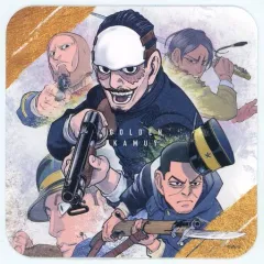 【中古】マグカップ・湯のみ 集合 アートコースター 「ゴールデンカムイ展 アートコースター」 BOX購入特典