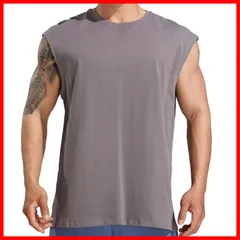 【在庫セール】ノースリーブ トレーニング ボディビル 筋トレ メンズ ジム Tシャツ トレーニング タンクトップ スポーツウェア トップス [KULIXI] 大きなサイズ BX-0213