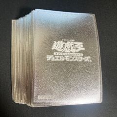 初期ロゴ OCG スリーブ メタリックシルバー 35枚 遊戯王 スリーブ 初期ロゴ カードプロテクター プロテクター