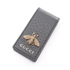 美品✨GUCCI マネークリップ　シマ　GG 総柄　シルバー　レザー　付属品完備 2025年最新】GUCCI メンズ マネークリップの人気アイテム - メルカリ