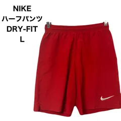 NIKE　ショートパンツ　ハーフパンツ　DRY-FIT　レッド　L