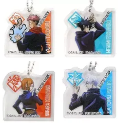 【中古】雑貨 全4種セット オリジナルアクリルチャーム 「呪術廻戦×セブンイレブン」 対象商品購入特典