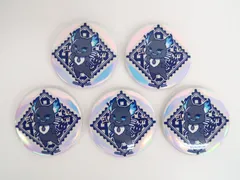 5個 グリム ディズニー ツイステッドワンダーランド れとぽぷ オーロラ缶バッジ Vol.2