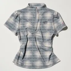 SCULPTOR] Geek Half Zip-Up Green | もごつ