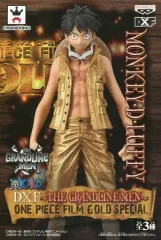 【中古】フィギュア モンキー・D・ルフィ 「ワンピース」 DXF～THE GRANDLINE MEN～ONE PIECE FILM GOLD SPECIAL ナムコ限定