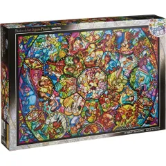 テンヨー ジグソーパズル 1000ピース DS-1000-764 オールスター ステンドグラス 6歳以上 おもちゃ