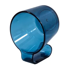【在庫処分】水切れ) うがいコップ (歯磨きコップ ブルー タンブラー プラスチック ウィル) WILL(プリスベイス base PLYS オカ(OKA)