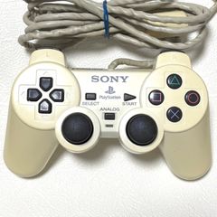 SONY DUALSHOCK2 PlayStation SCPH-10010 controller White ソニー デュアルショック2 コントローラー ホワイト【378】