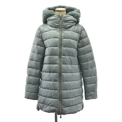 【美品】  SAVE THE DUCK / セーブザダック | MATILDA JADE ミドル ダウンコート | S | ライトブルー | レディース