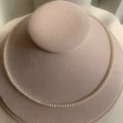 天然真珠　ベビーパール パールネックレス 淡水真珠