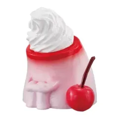 【中古】トレーディングフィギュア いちごみるくプリン 「まちぼうけ ～喫茶店のかためプリンの場合～ ちょっぴり大人味」