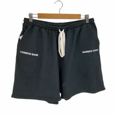 N NUMBER  ×COMMON BASE 21SS ロゴプリント スウェットショーツ メンズ JPN：XL のサムネイル