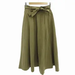 グローバルワーク GLOBAL WORK フレアスカート ロング M 茶 ブラウン /FF 0917