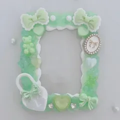 ホイップデコ　トレカケース　「ゆめかわグリーン」