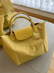 新品 Longchamp  イエロートートバッグ  ハンドバッグ