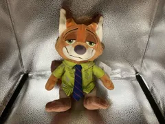 ズートピア　ニック・ワイルド　ぬいぐるみ　ディズニーストア限定　ポーチ