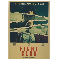 期間限定セール中【公開当時物】ファイトクラブ　USオリジナルポスター 2025年最新】fight club ポスターの人気アイテム - メルカリ