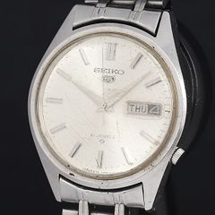 稼働品 SEIKO セイコー5 5139-8000 自動巻き時計 シルバー金具 - メルカリ