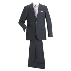 5 号 A_ブラックシャドーストライプ/FOS-YB2SA-2 [MARUTOMI] スリムスーツ メンズ 秋冬 上下洗える オールシーズン 春夏 ウォッシャブルスーツ ビジネス 2ツボタン シングル スーツ 上下ウォッシャブル 細身 メンズスーツ お洒落 紳